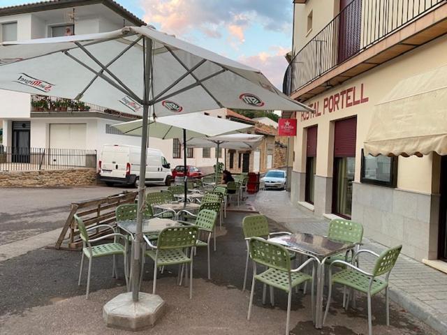 Hostal Portell Portell de Morella Extérieur photo